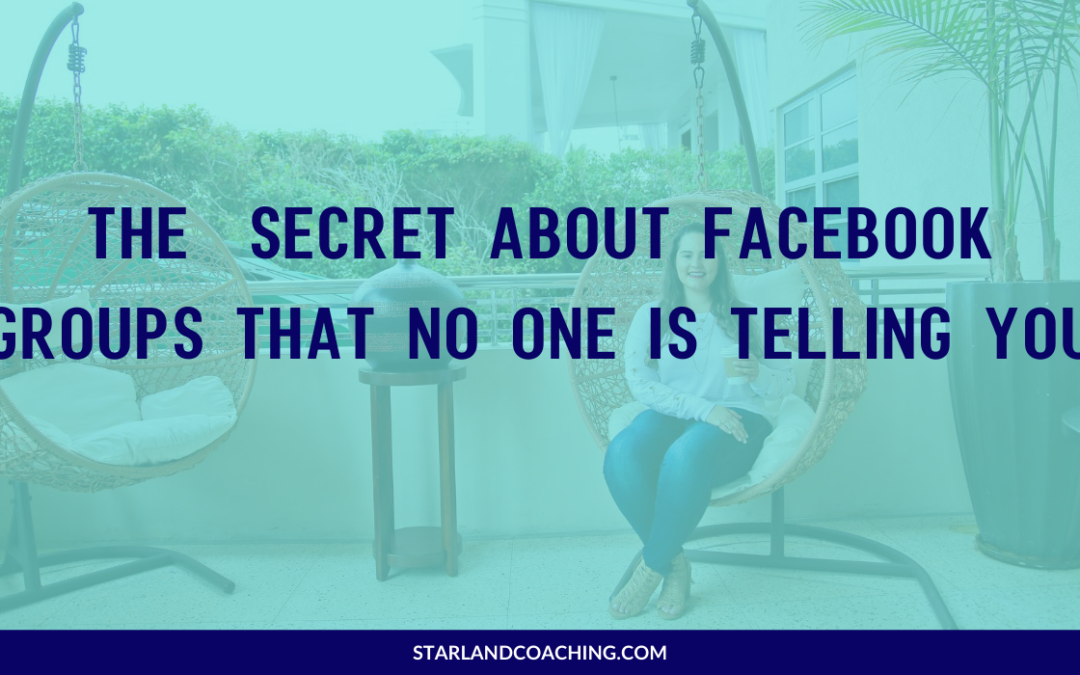 The Secret About Facebook Groups That No One is Telling You